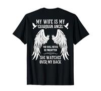 T-shirt commémoratif « My Wife is My Guardian Angel In Heaven » T-Shirt