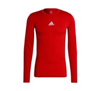 adidas Techfit Shirt à manches longues rouge XL