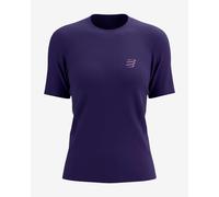 T-shirt Compressport Performance manche courte violet lilas femme - M