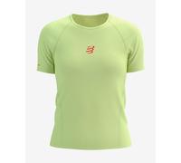 T-shirt Compressport Trail Racing manches courtes vert citron femme - S
