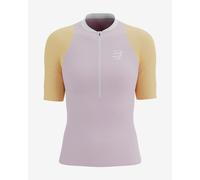 T-shirt Compressport Trail Racing Postural manches courtes violet orange femme - XS