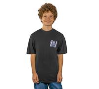 T-shirt confort fit avec print devant et dos monkey business noir/blanc 12A