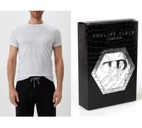 T-Shirt Confort Stretch Philipp Plein Multi Logo Lounge Top Iconique OVP XL