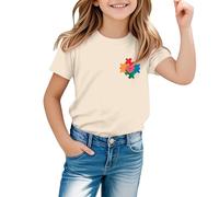 T-shirt confortable pour enfant avec design inspirant et graphique d'attention pour garçons - T-shirt doux pour enfants