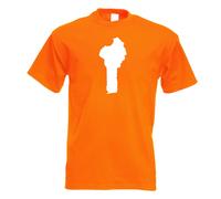 T-Shirt Contour Benin Pour Hommes Funshirt Imprimé Design