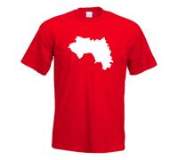 T-Shirt Contour De Guinée Pour Hommes Funshirt Imprimé Design
