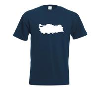 T-Shirt Contour Turquie Pour Hommes Funshirt Imprimé Design