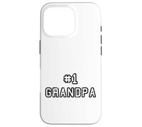 T-Shirt Cool Grandfather Number 1 Grandpa Granddad Coque pour iPhone 16 Pro