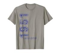 T-Shirt Cool Retro Birthday en édition limitée 1951 T-Shirt