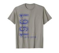 T-Shirt Cool Retro Birthday en édition limitée 1961 T-Shirt