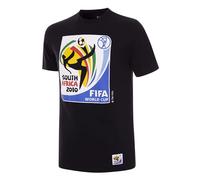 T-shirt Copa Afrique du Sud World Cup Emblem 2010 Noir S Unisex