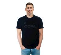 COPA T-Shirt à col Rond pour Homme avec Logo Noir S Noir
