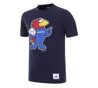 T-shirt Copa Football France Mascot Coupe du monde 1998 - bleu - M XS