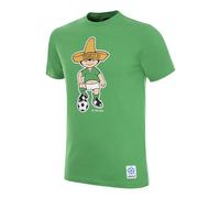 T-shirt Copa Mexique World Cup Mascot 1970 Vert XL Unisex