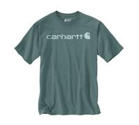 T-shirt Core Logo Manches Courtes Bleu/Vert GE1 - CARHARTT - 103361 XXXL
