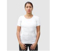 T-shirt Correcteur de Posture Femme - Smart-Shirt® - Compression - Blanc XS/S