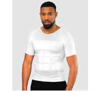 T-shirt Correcteur de Posture Homme - Smart-Shirt® - Compression - Blanc XXXL