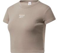 T-shirt côtelé femmes Reebok court L
