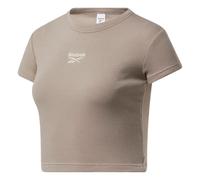 T-shirt côtelé Reebok pour femmes court L