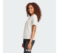 T-shirt coton 3 bandes Essentials Beige / White XS