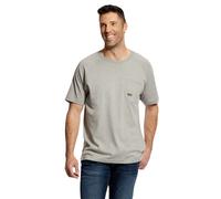 T-shirt coton Ariat Rebar Gris S