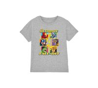 T-shirt coton avengers face off gris chiné 12/13A