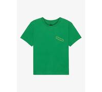 T-shirt coton biologique femme Quiksilver Standard Vert M