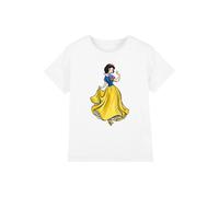 T-shirt coton blanche-neige fairest princess of them all blanc 3/4A
