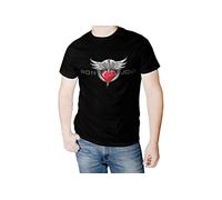 T-shirt Coton Bon Jovi, Noir , L