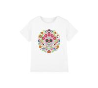 T-shirt Coton Day Of The Dead Blanc 3/4A