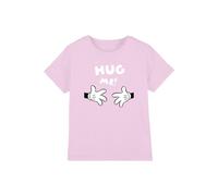 T-shirt coton disney hug me rose 12/13A
