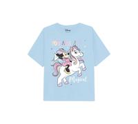 T-shirt coton disney you are magical bleu clair 3/4A