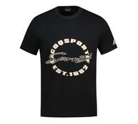 T-shirt coton droit - LE COQ SPORTIF - Noir - Homme - Manches courtes M
