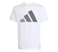 adidas - Kid's Bold Tee 160 - T-shirt - 152 - white / grey three / grey four / grey five