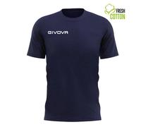 T-shirt coton enfant Givova Fresh Bleu XS