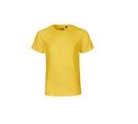 T-shirt coton et fairtrade enfant Neutral Jaune 3/4 ans
