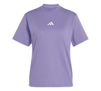 T-shirt coton femme adidas Essentials 3-Stripes Violet M