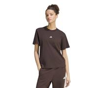 T-shirt coton femme adidas Essentials Small Logo Marron S