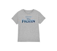 T-shirt coton la reine des neiges gris chiné 3/4A