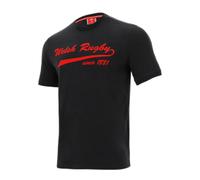 T-shirt coton Pays de Galles rugby 2020/21 Noir S