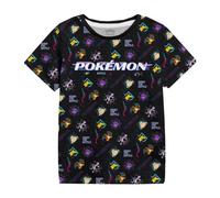 T-shirt coton pokemon noir 5/6A