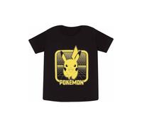 T-shirt coton pokemon noir 9/11A