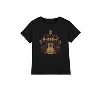 T-shirt Coton Seize Your Moment In The Land Of The Dead Noir 3/4A