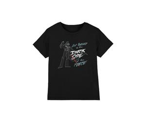 T-shirt coton star wars give yourself to the darkside noir 12/13A