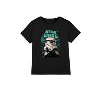 T-shirt Coton Star Wars Street Glare Noir 3/4A