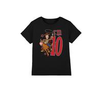 T-shirt coton toy story i'm 10 noir 3/4A