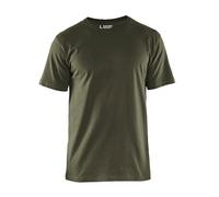 T-shirt coton vert armée lot de 5 TL BLÅKLÄDER 362510424600L