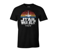 T-shirt - COTTON DIVISION - Star Wars 1977 - Col rond - Manches courtes - 100% coton XL