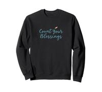T-Shirt Count Your Blessings - Inspirational Faith Christian Sweatshirt