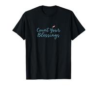 T-Shirt Count Your Blessings - Inspirational Faith Christian T-Shirt